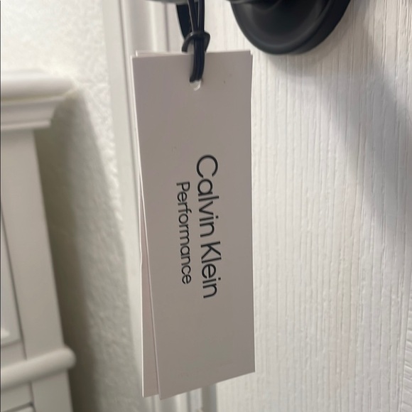 Calvin Klein Red Hoodie with Black and White Accents - Picture 4 of 6